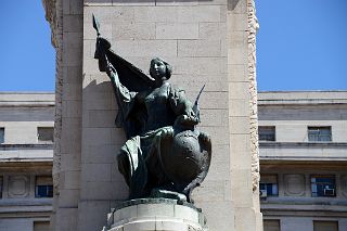 11 The Two Lateral Figures Represent The Assembly of 1813 and the Congress of 1816 Monument to the Two Congresses Congressiomal Plaza Buenos Aires.jpg